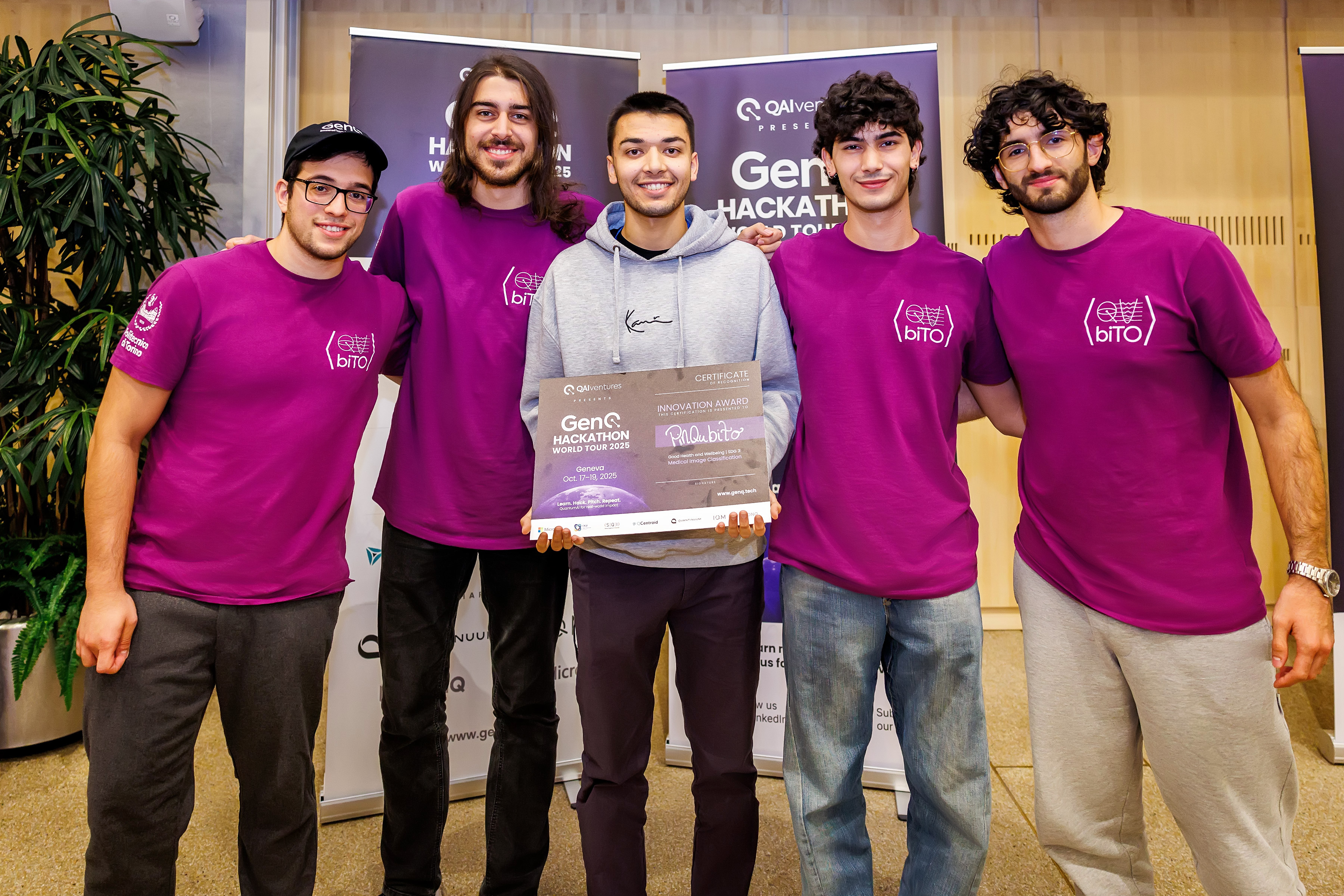 Image from GenQ Global Hackathon Series in Geneva